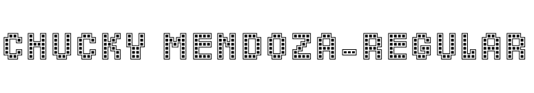 Chucky Mendoza-Regular font preview