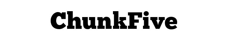 ChunkFive font preview