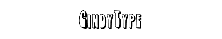 CindyType font preview