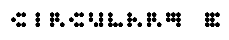 CIRCULAR9 E font preview