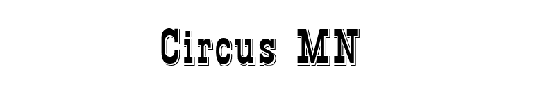 Circus MN  font preview