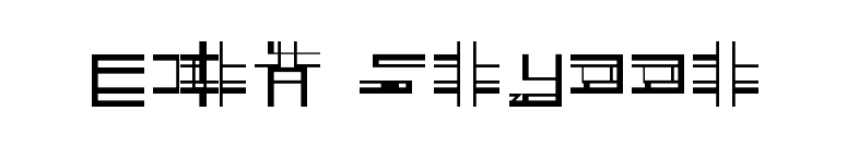 City-Street font preview