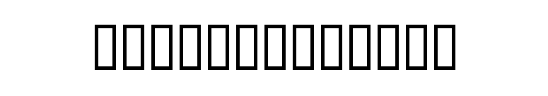 CityBlueprint font preview