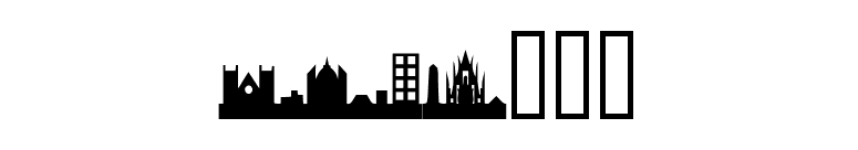 Cityscapeâ„¢ font preview