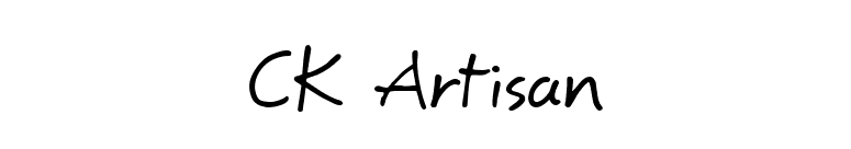 CK Artisan font preview