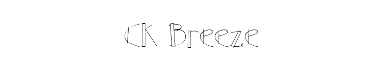 CK Breeze font preview