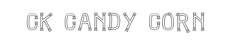 CK Candy Corn font preview