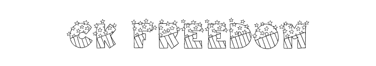 CK Freedom font preview