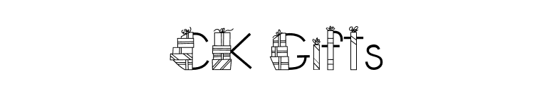 CK Gifts font preview