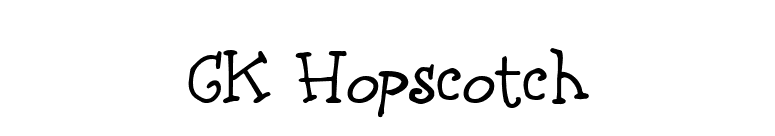 CK Hopscotch font preview