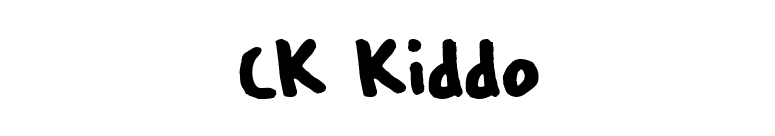 CK Kiddo font preview