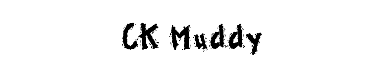 CK Muddy font preview