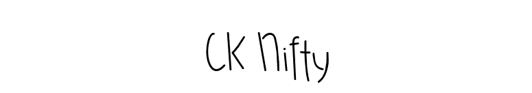 CK Nifty font preview