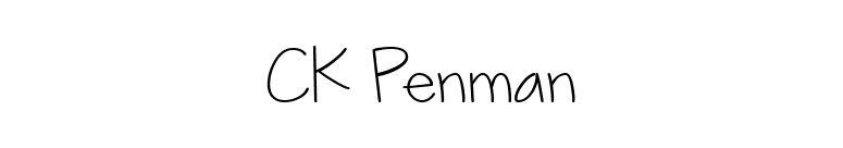 CK Penman font preview