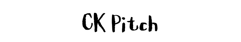 CK Pitch font preview