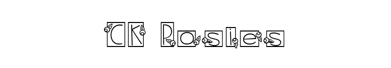 CK Posies font preview