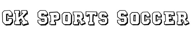 CK Sports Soccer font preview