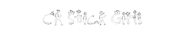 CK Stick Girls font preview