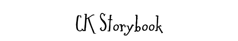 CK Storybook font preview