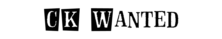 CK Wanted font preview