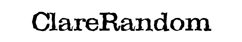 ClareRandom font preview