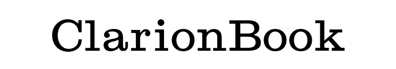 ClarionBook font preview