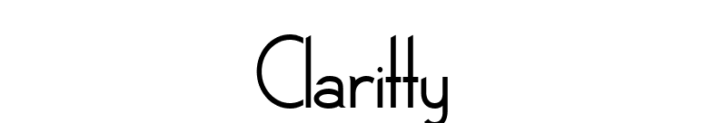 Claritty font preview