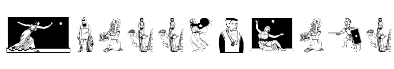 ClassicBats font preview