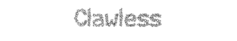 Clawless font preview