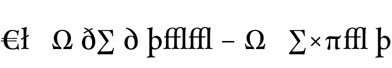 CliffordEighteen-RomanExpert font preview