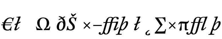 CliffordSix-ItalicExpert font preview