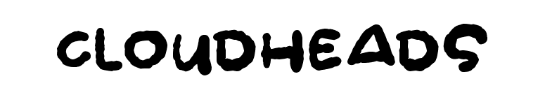 Cloudheads
 font preview