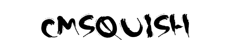 CMSquish font preview