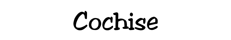 Cochise font preview
