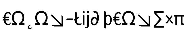 Cocon-LightConExp font preview