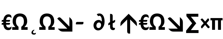 Cocon-RegularConExp font preview