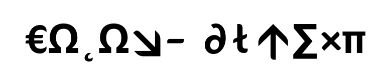 Cocon-RegularExp font preview