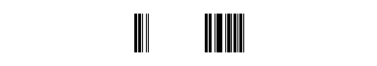 Code39  font preview
