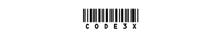 CODE3X font preview