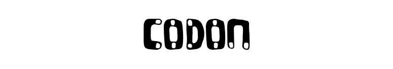 CODON font preview