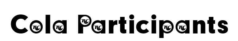 Cola Participants font preview