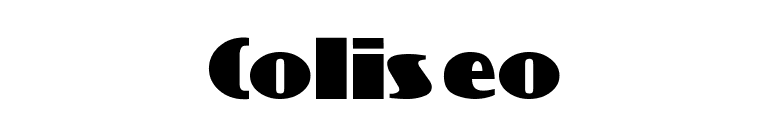 Coliseo font preview