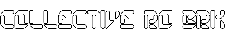 Collective RO BRK font preview