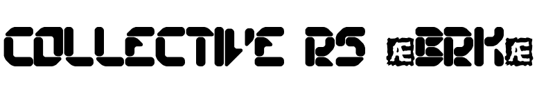 Collective RS (BRK) font preview