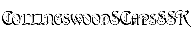 CollingswoodSCapsSSK font preview