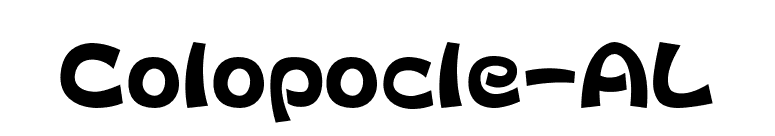 Colopocle-AL font preview