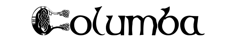 Columba font preview
