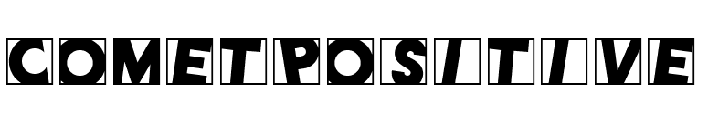 CometPositive font preview