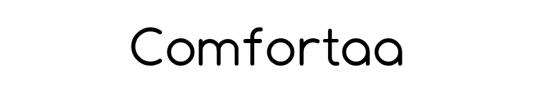 Comfortaa font preview