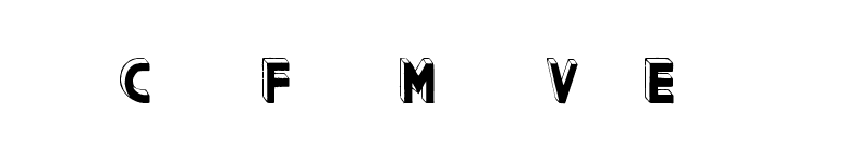 Comic Filled Marta Van Eck font preview